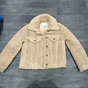 Aritzia Wilfred free Sherpa jacket